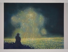 Observer #2, Oil on Canvas Painting by Dennis Ekstedt, 2022