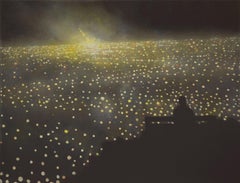 Observer #3, Oil on Canvas Painting by Dennis Ekstedt, 2022