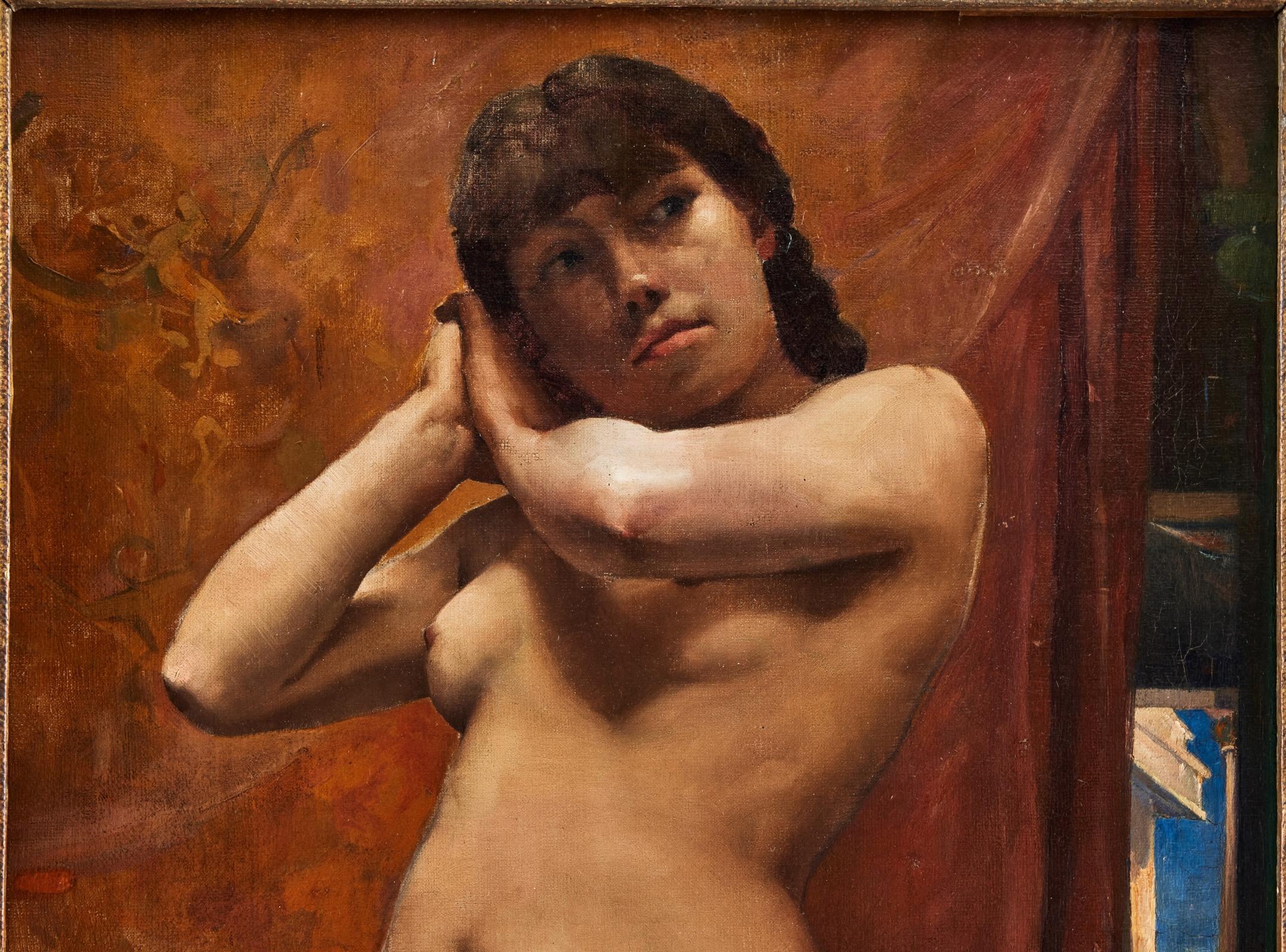 Odalisca - Painting Altro stile artistico di Unknown