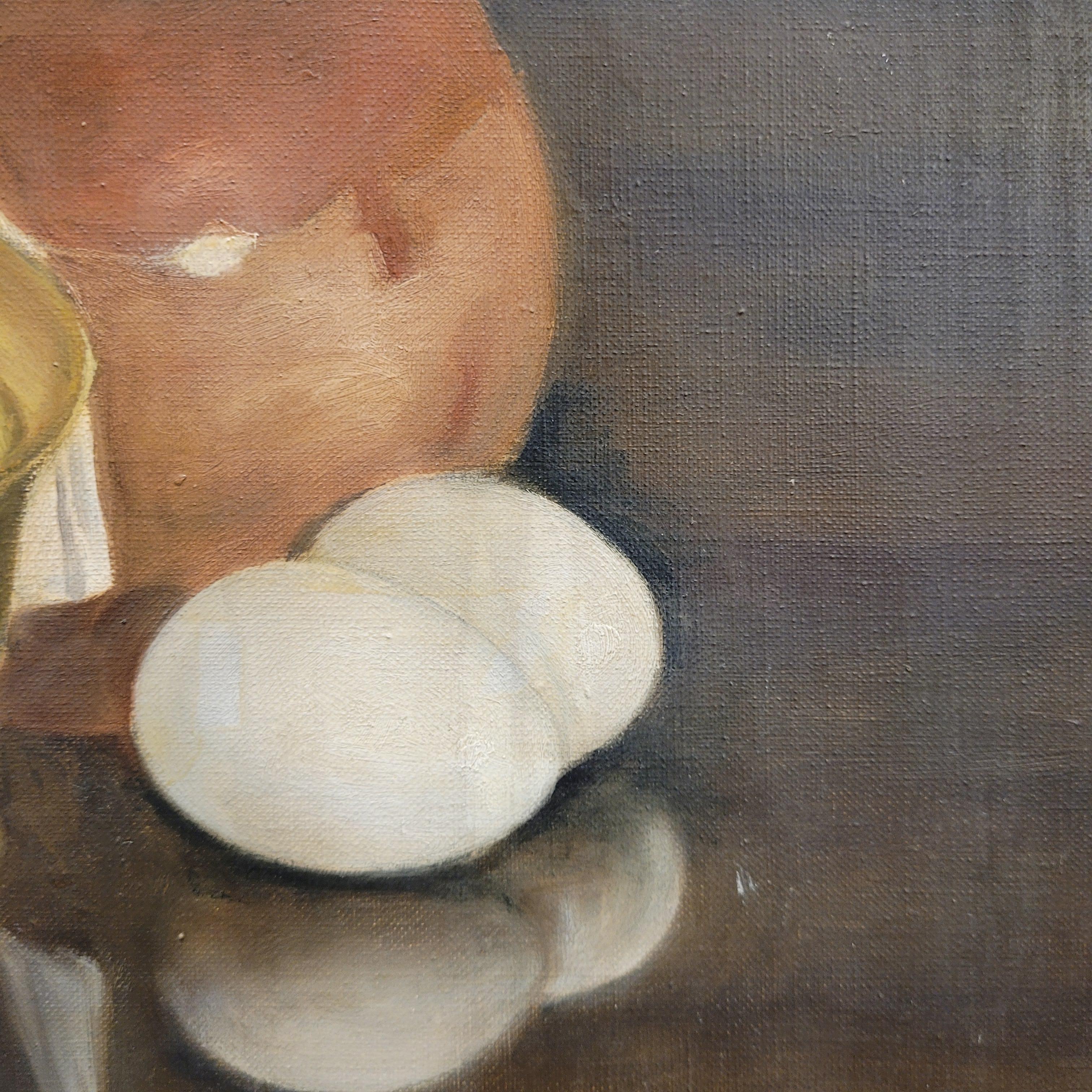Öl auf Leinwand 
