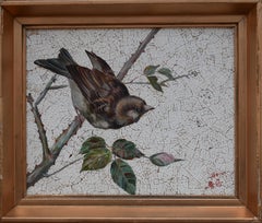 Oil on Copper 19th Century Japanese School