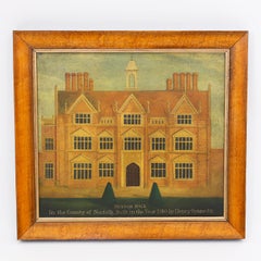 Oil Painting on Canvas of a 16th Century Building