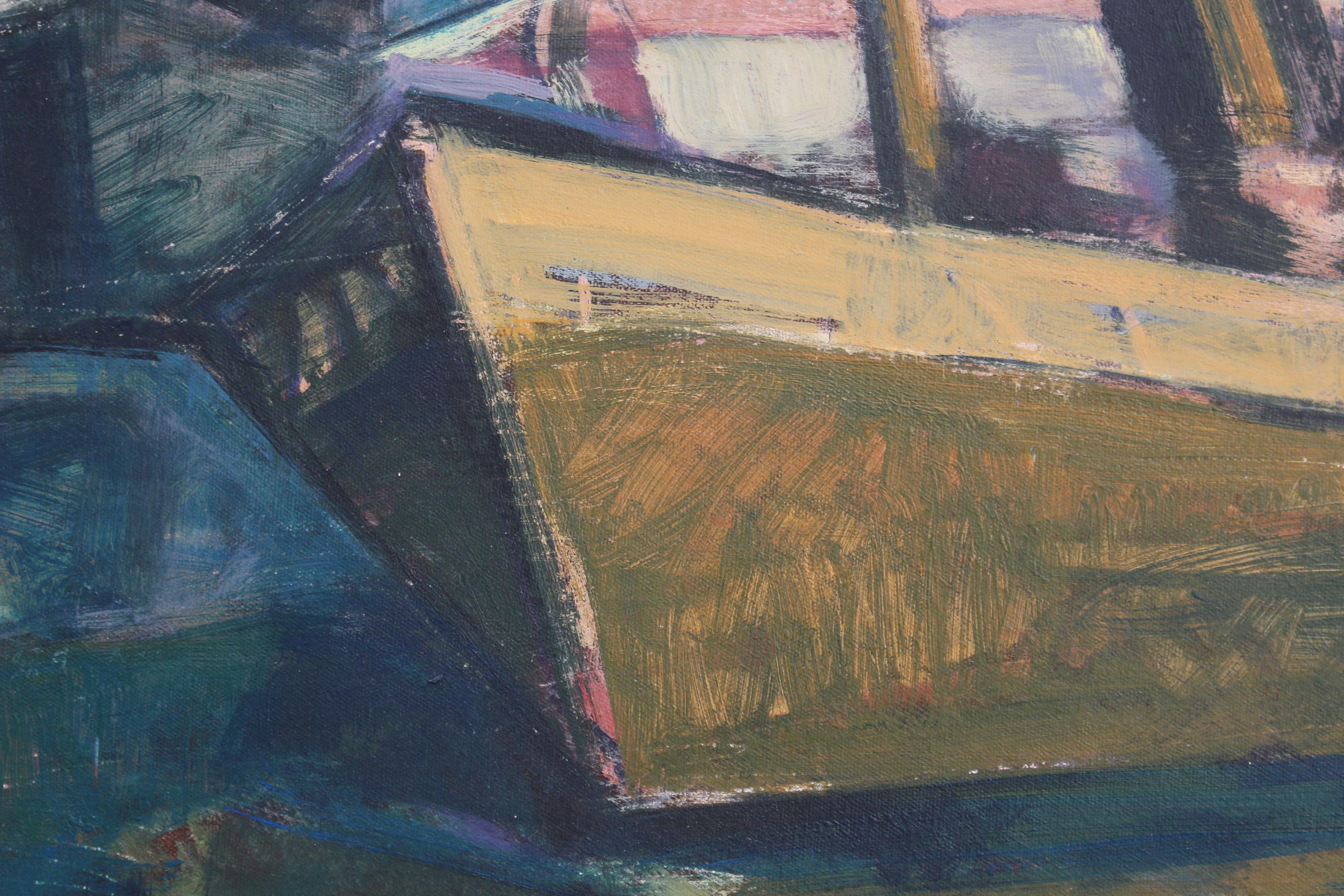 'Old Fishing Boat', Italian Tuscan School For Sale 5