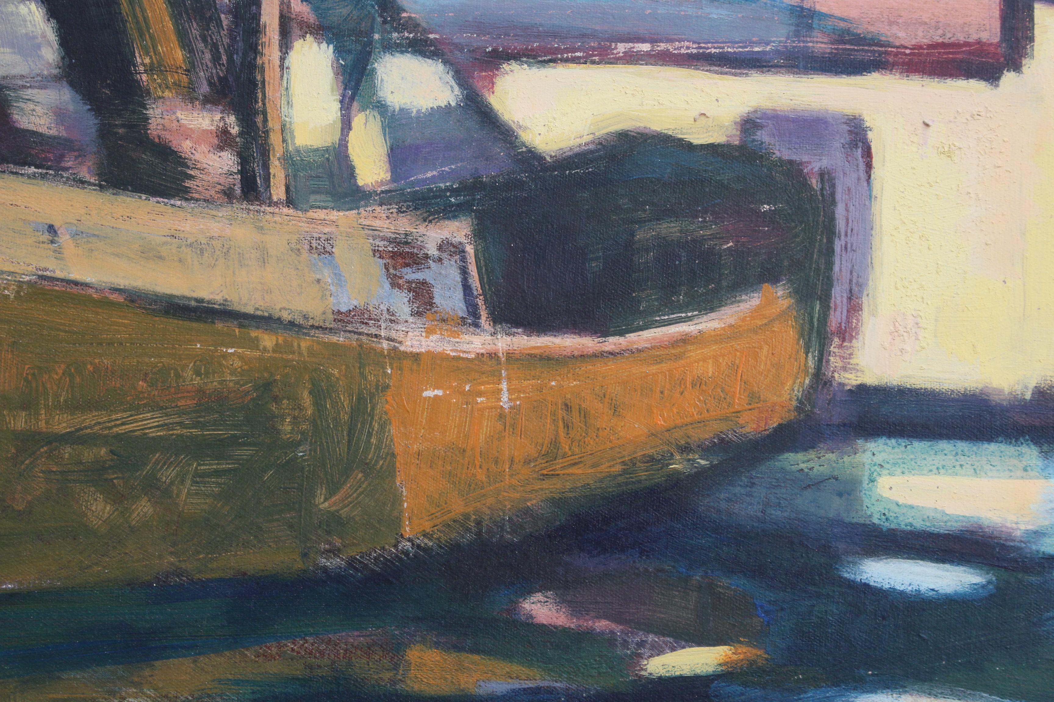 'Old Fishing Boat', Italian Tuscan School For Sale 6