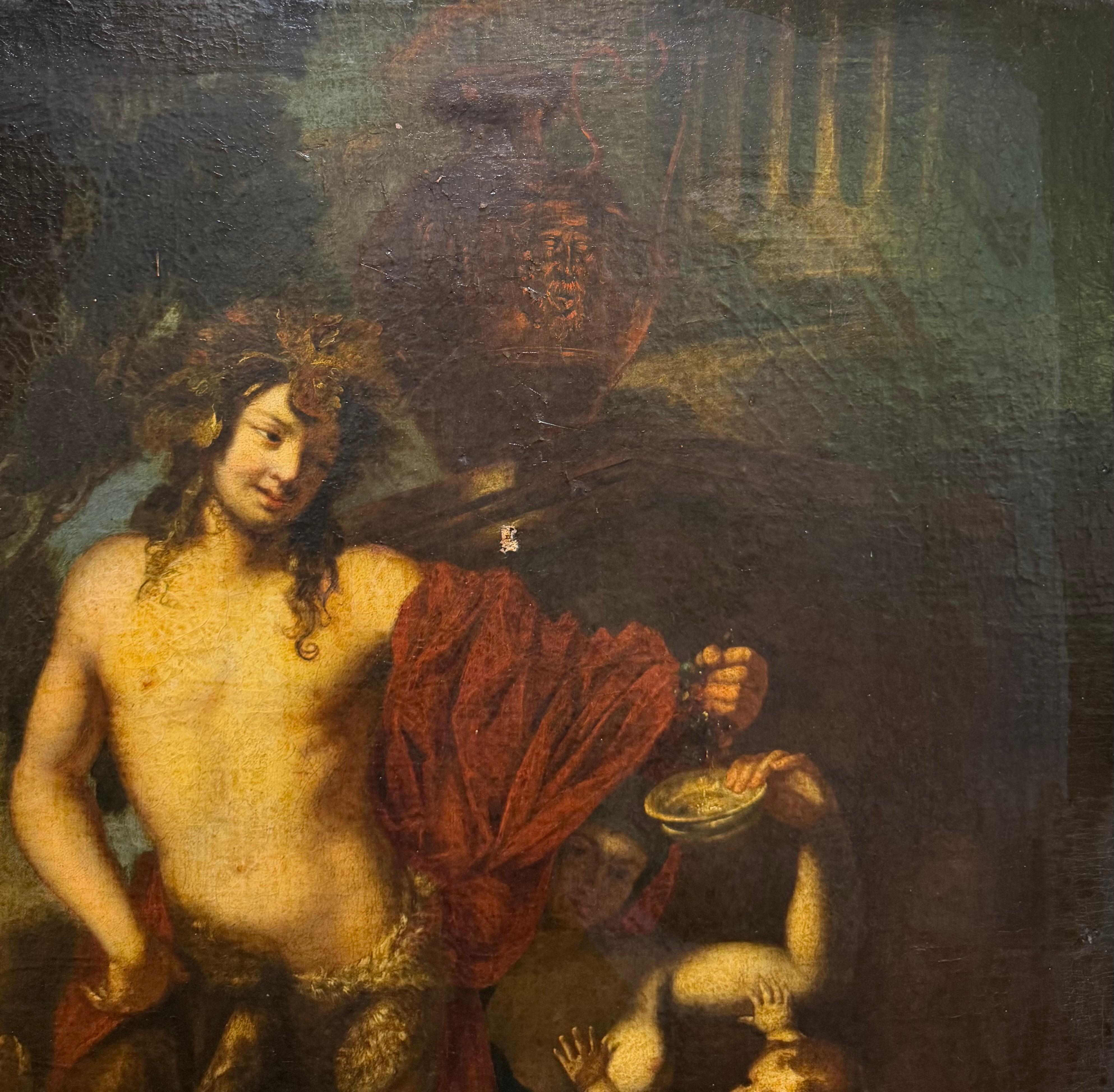 Antico Maestro del 17° secolo: Zeus e Ganimede, nudo maschile - Painting Antichi maestri di Unknown