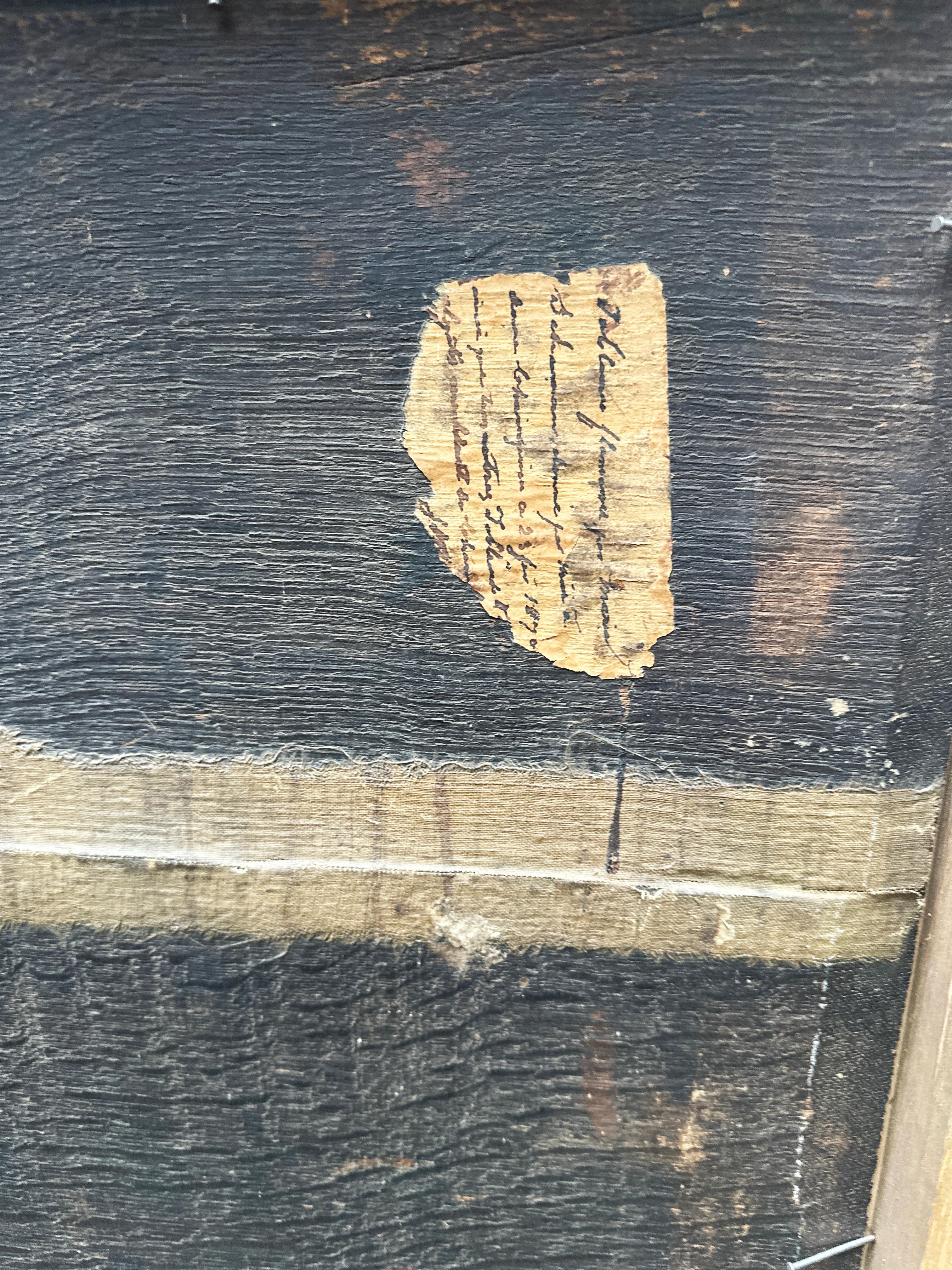 Ancien Maître Huile sur Bois 17ème Siècle Pays-Bas Flamands Wood en vente 6