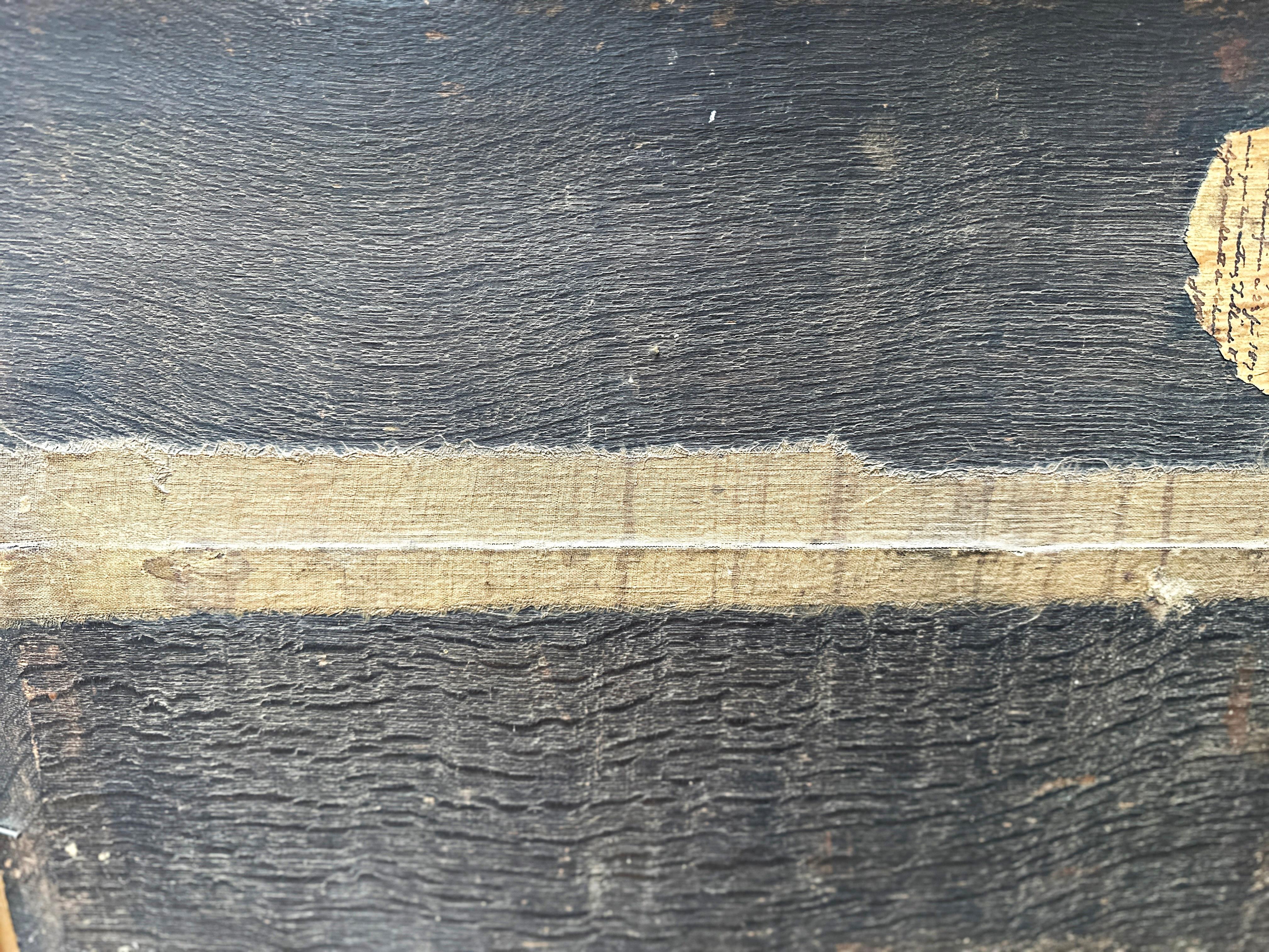 Ancien Maître Huile sur Bois 17ème Siècle Pays-Bas Flamands Wood en vente 7