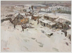 Oleksandr Khrapachov (b.1981) - 2010 Oil, Under Snow