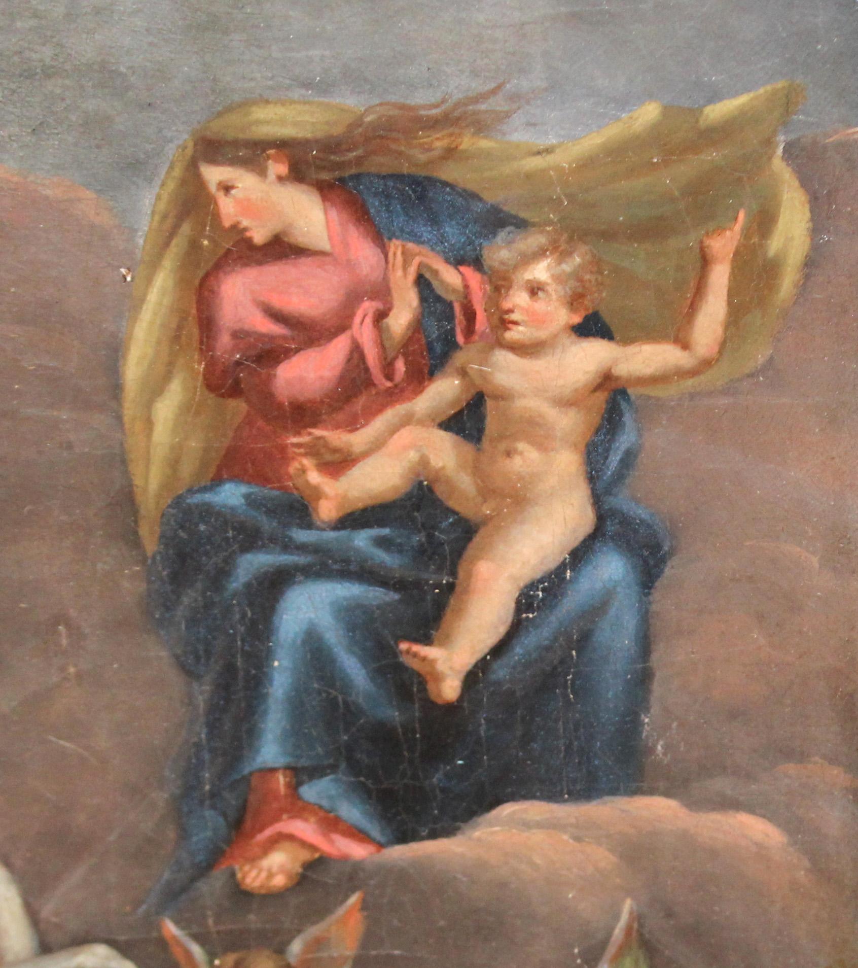 Óleo sobre tela - Milagro en el camino For Sale 5