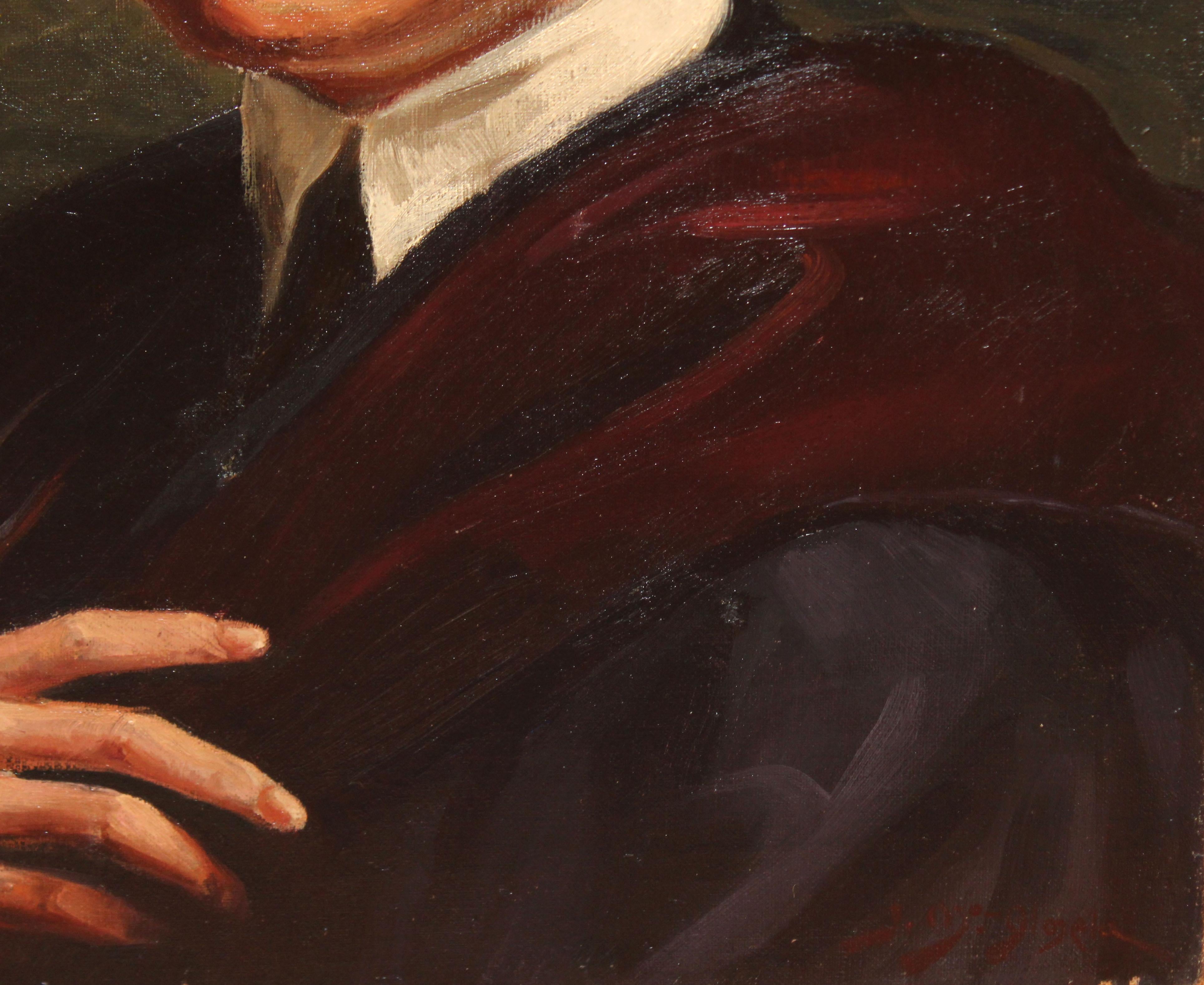 Firmado en la parte inferior (desconozco el artista)

Se presenta sin enmarcar la pintura

El estado de la pintura es aceptable

Medidas obra: 58 x 48 cm.