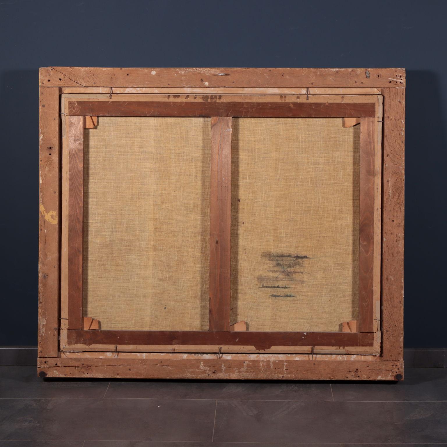 Oil on Canvas, View of Frascati Achille Etna Michallon, area of For Sale 11