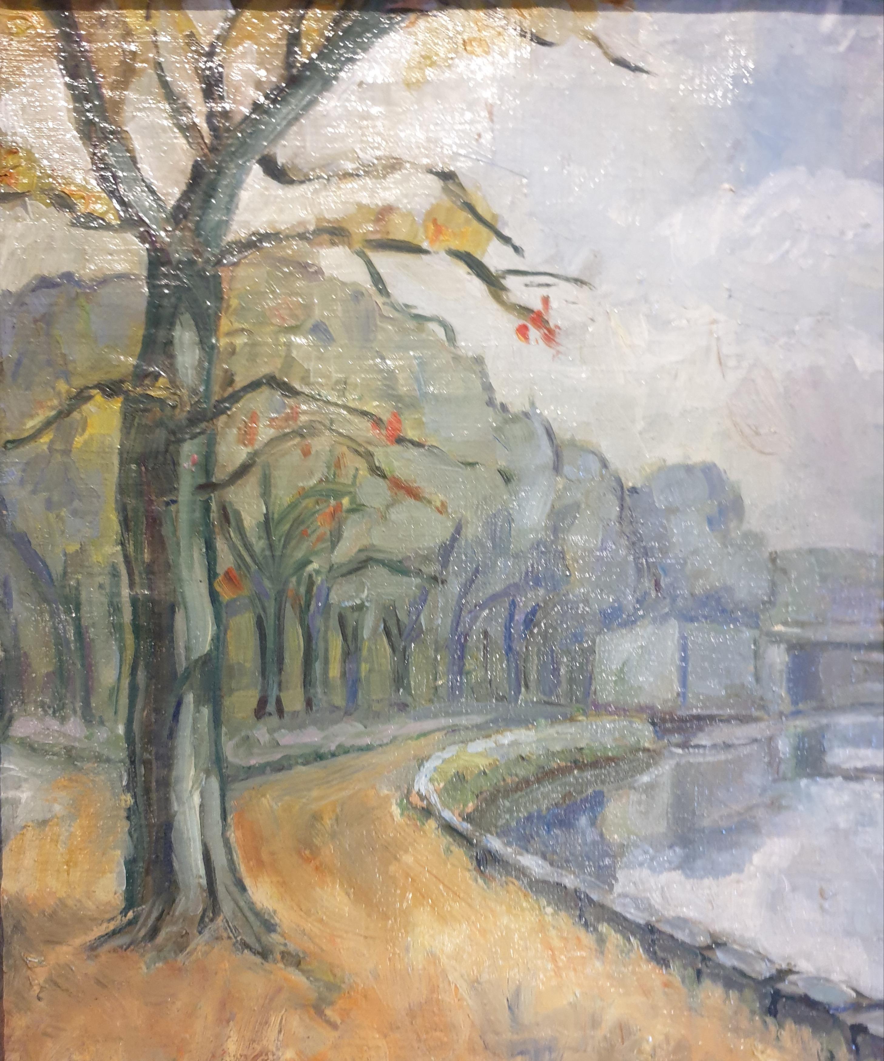 banks of the seine painting