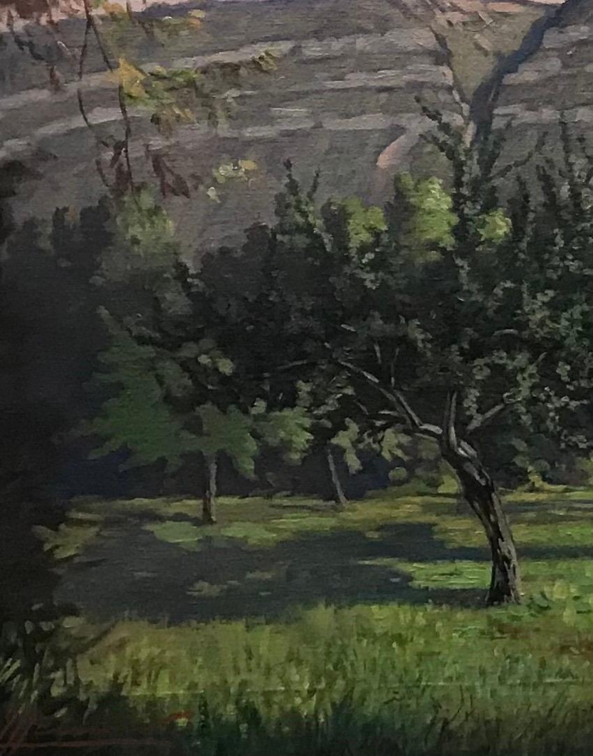Unentzifferbare Unterschrift

Arbeiten auf Leinwand
Grauer Holzrahmen
76,5 x 97,5 x 6 cm