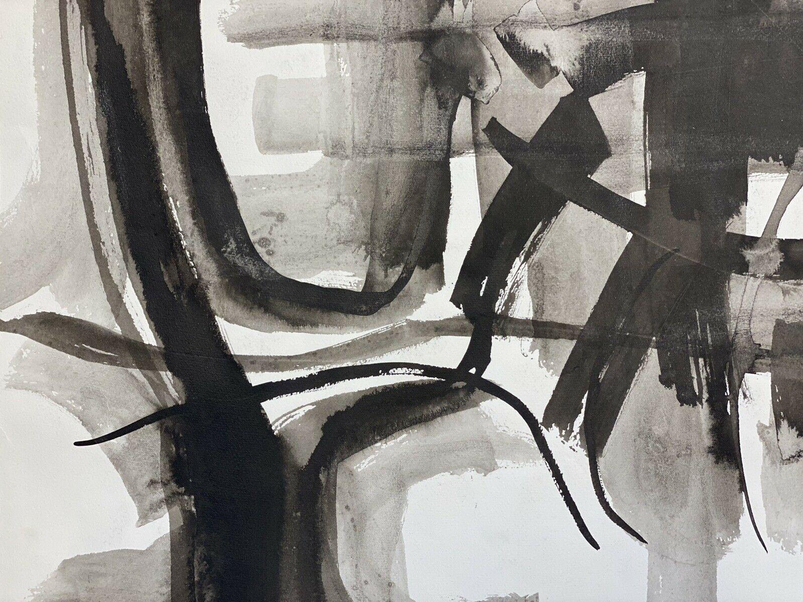 Original 1970's French Psychedelic Abstract Painting by Listed French Artist For Sale 3