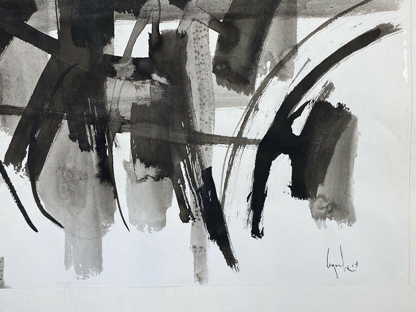 Original 1970's French Psychedelic Abstract Painting by Listed French Artist For Sale 4