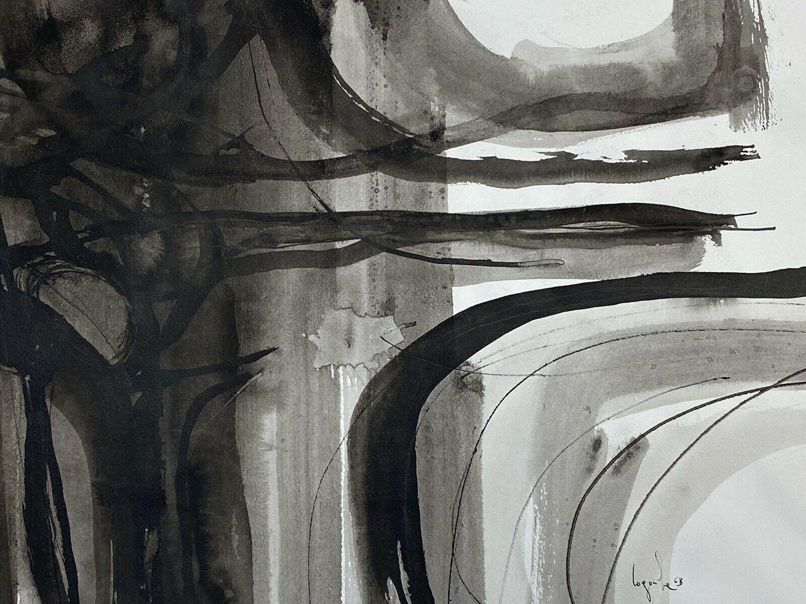 Original 1970's French Psychedelic Abstract Painting by Listed French Artist For Sale 5
