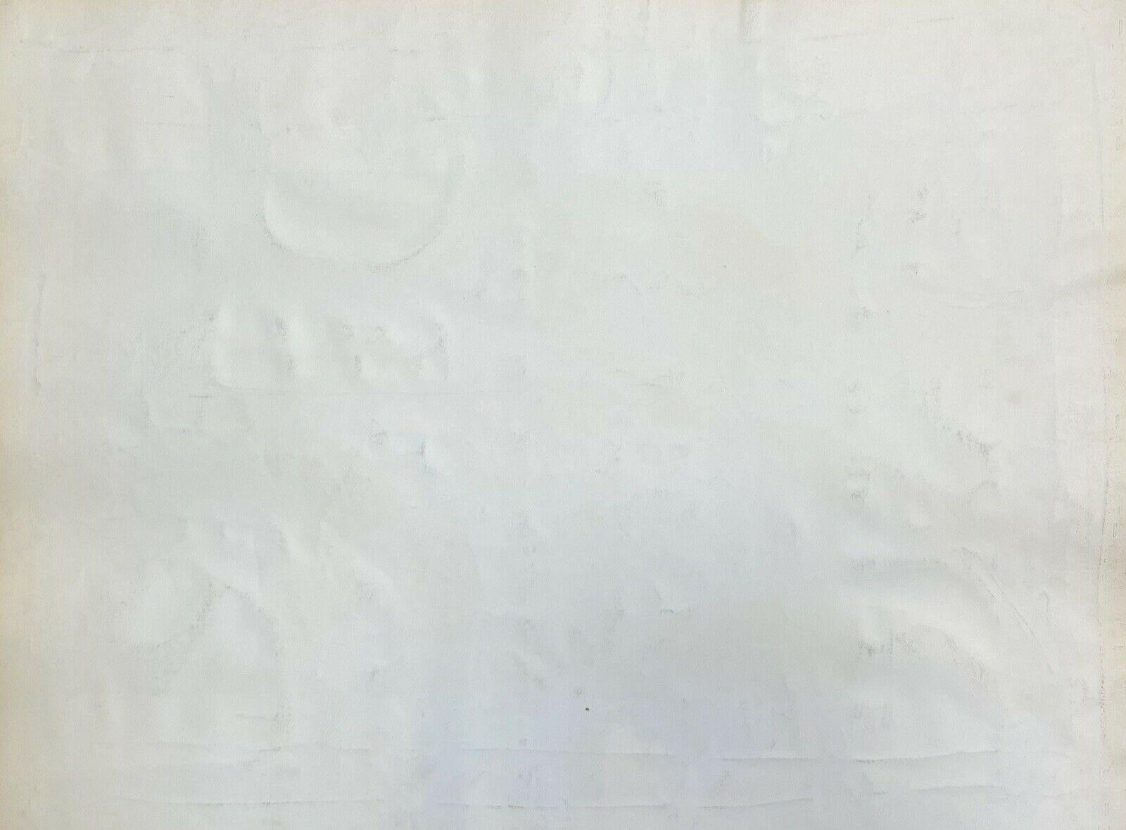 Original 1970's French Psychedelic Abstract Painting by Listed French Artist For Sale 6