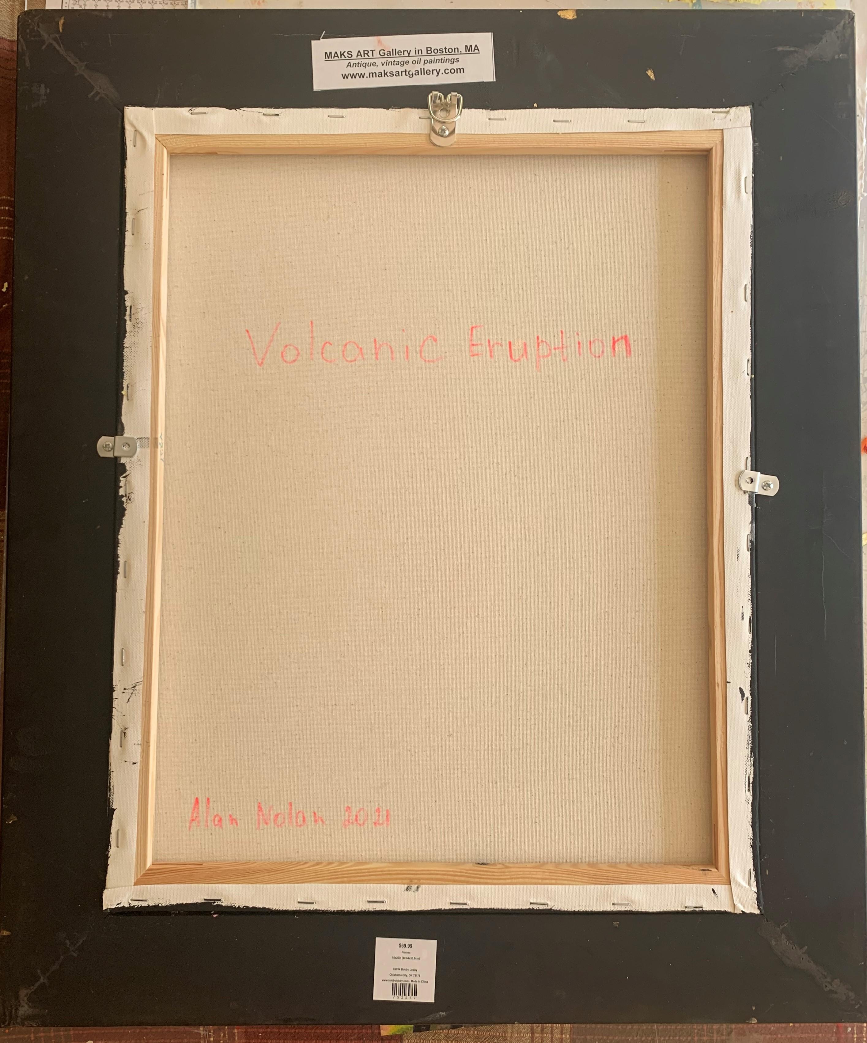 Pittura astratta originale su tela 