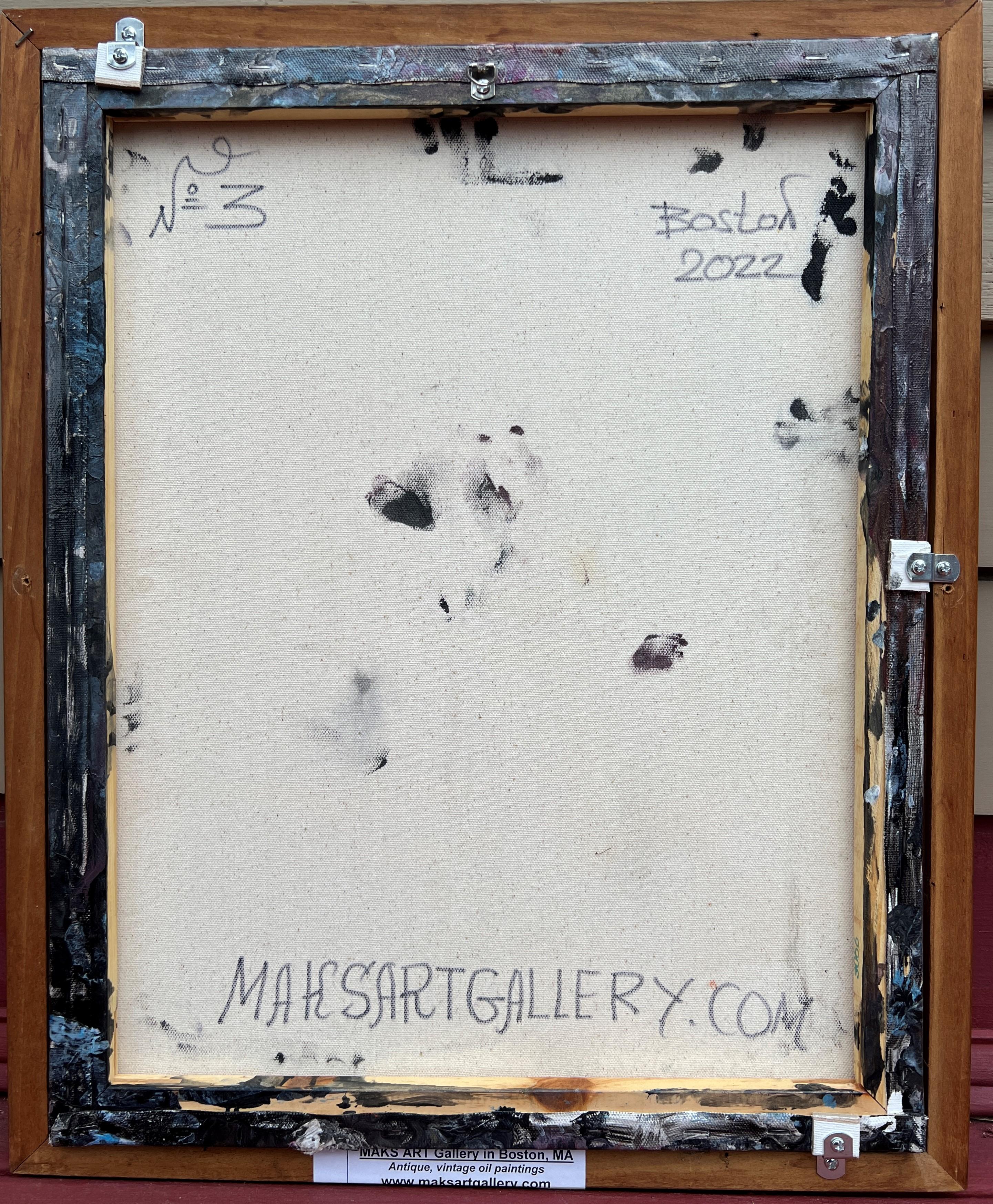 Quadro originale moderno contemporaneo su tela, astratto, stile fantasy, incorniciato in vendita 5