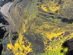 Quadro originale moderno contemporaneo su tela, astratto, stile fantasy, incorniciato