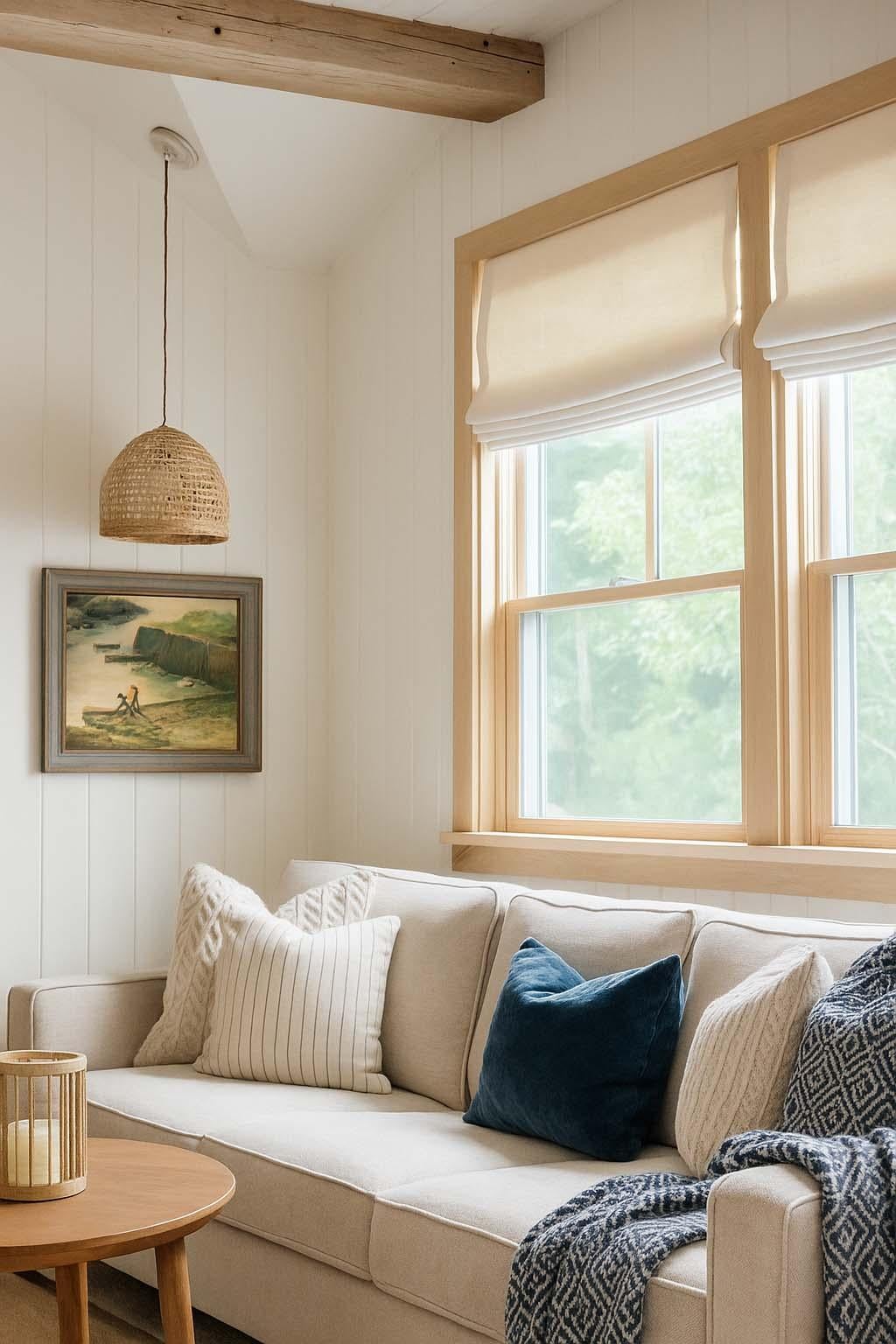 Original Ölgemälde Nachglühen Cape Ann Mass Gloucester Amerikanisch Gerahmt Parker im Angebot 1