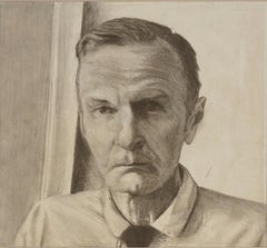 Original Portrait of Noir Crime Writer Cornell Woolrich