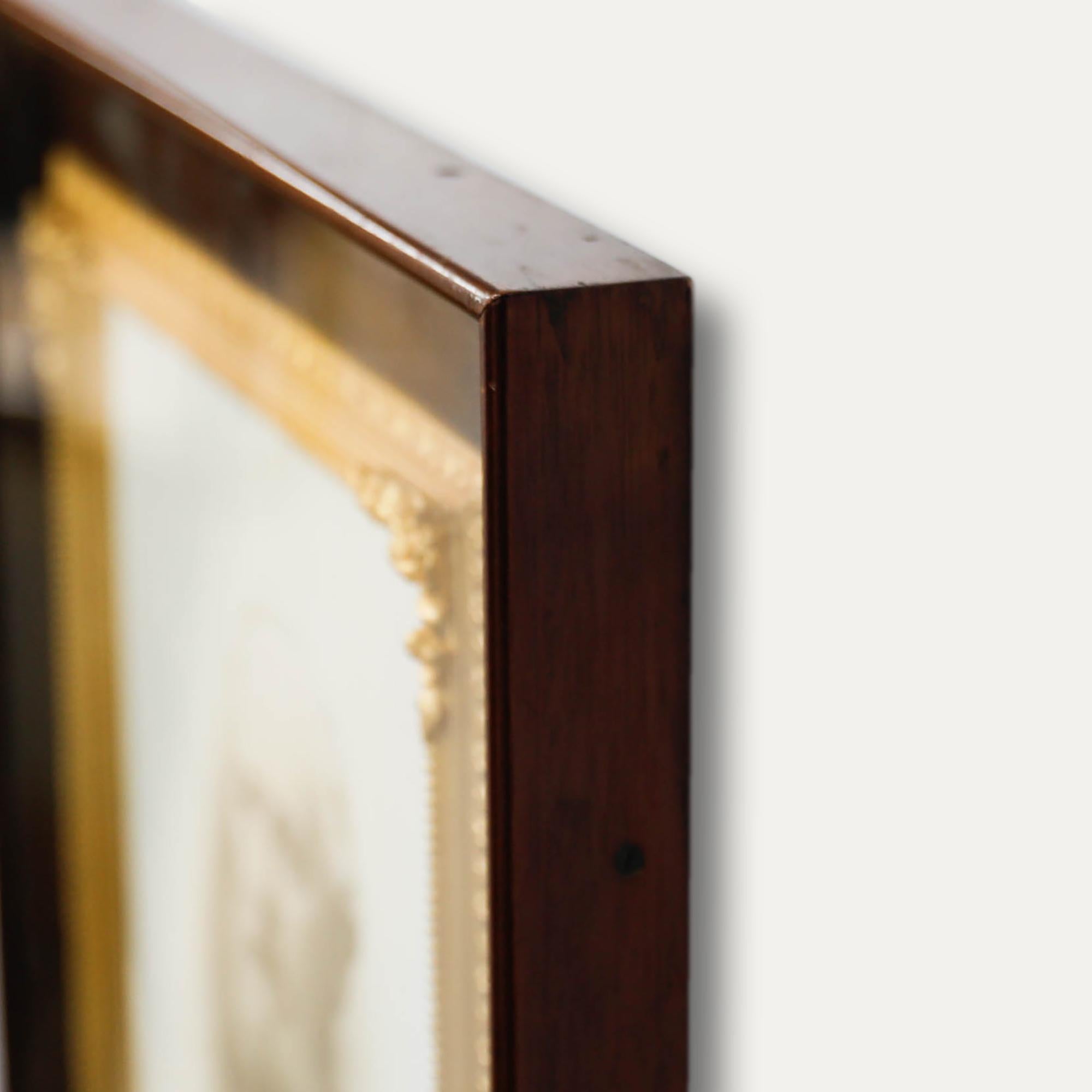 Ornate 19th Century Cased Picture Frame - Fine Original Water Gilding For Sale 1
