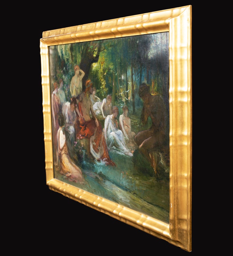 Unknown - Orpheus and Nymphs, 19th Century For Sale at 1stDibs