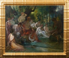 Orpheus & Nymphs, 19th Century