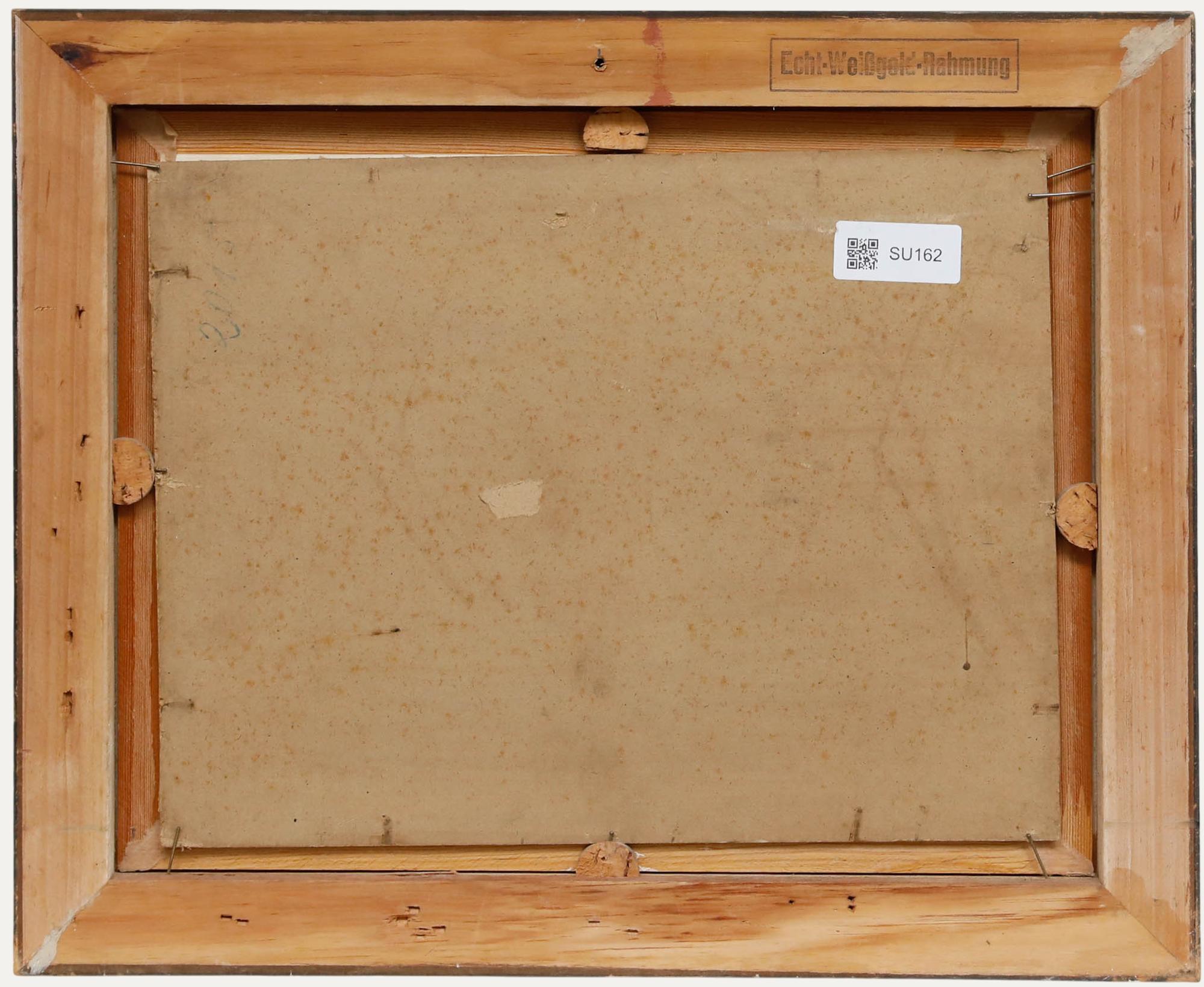 Otto Hellmeier (1908-1996) - 20. Jahrhundert Öl, Bach am Waldrand (Grau), Landscape Painting, von Unknown