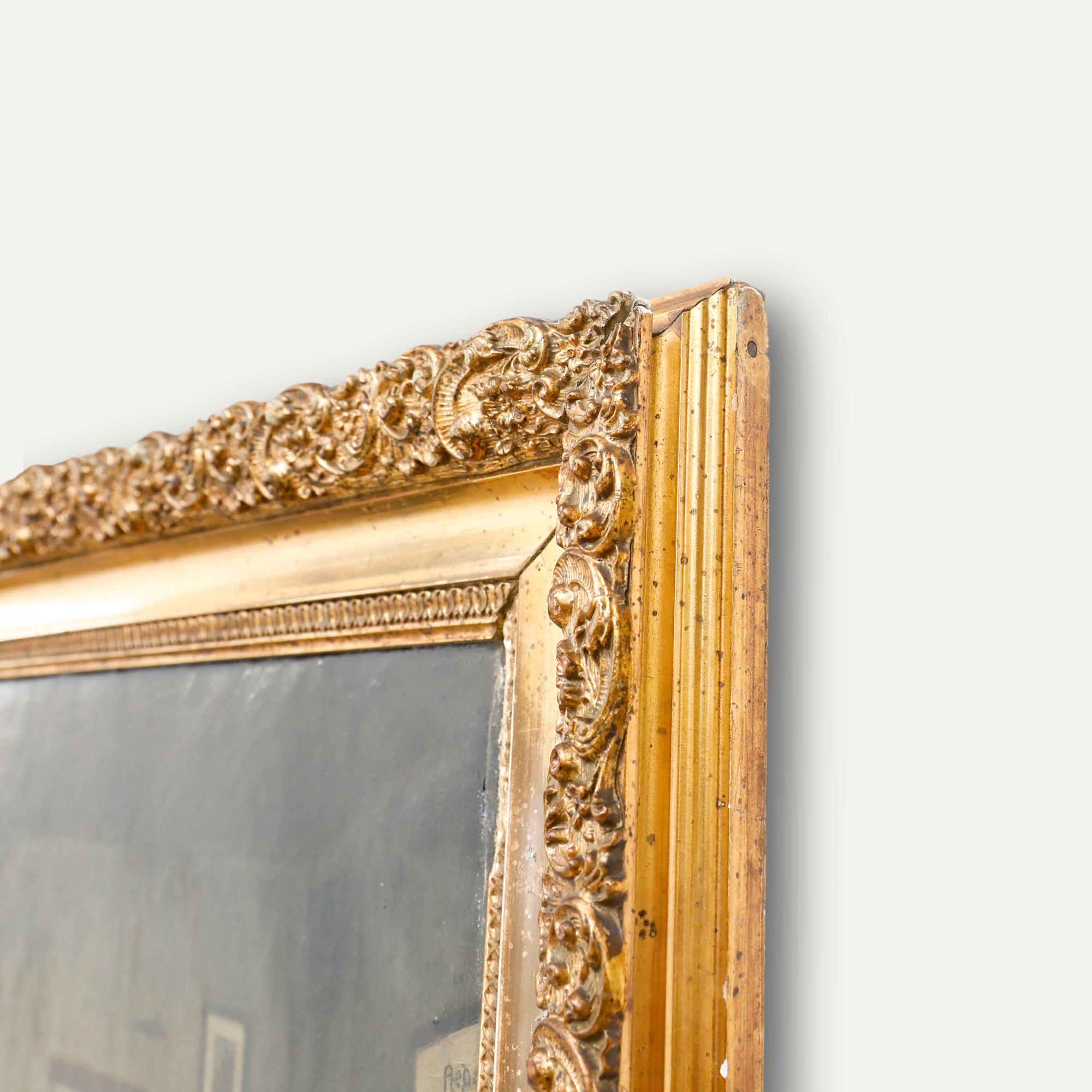 Otto Leitz - German School Late 19th Century Oil, To Be Admired For Sale 1