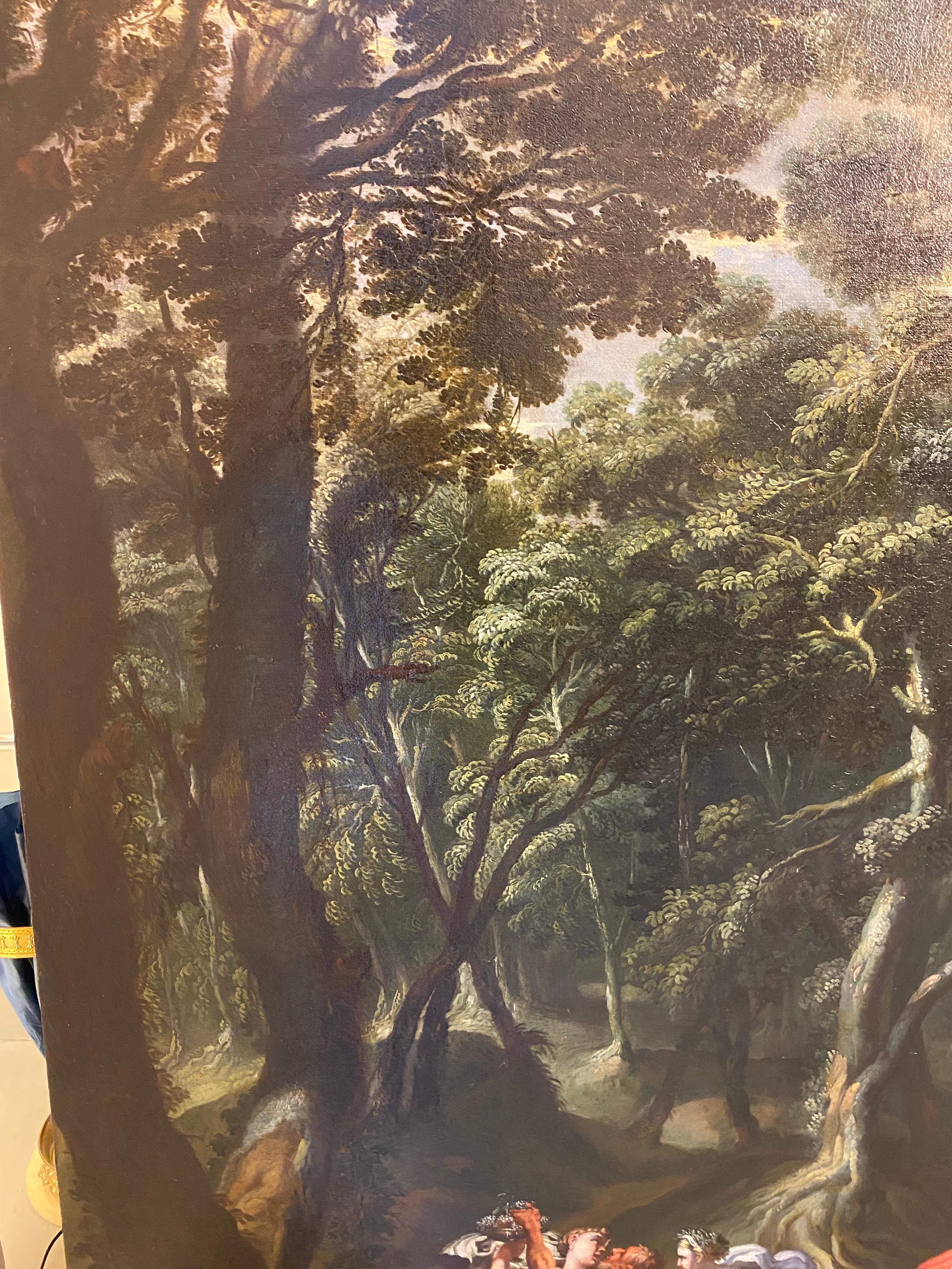 Remarquables peintures du 18e siècle Les noces de Bacchus et d'Ariane en vente 9
