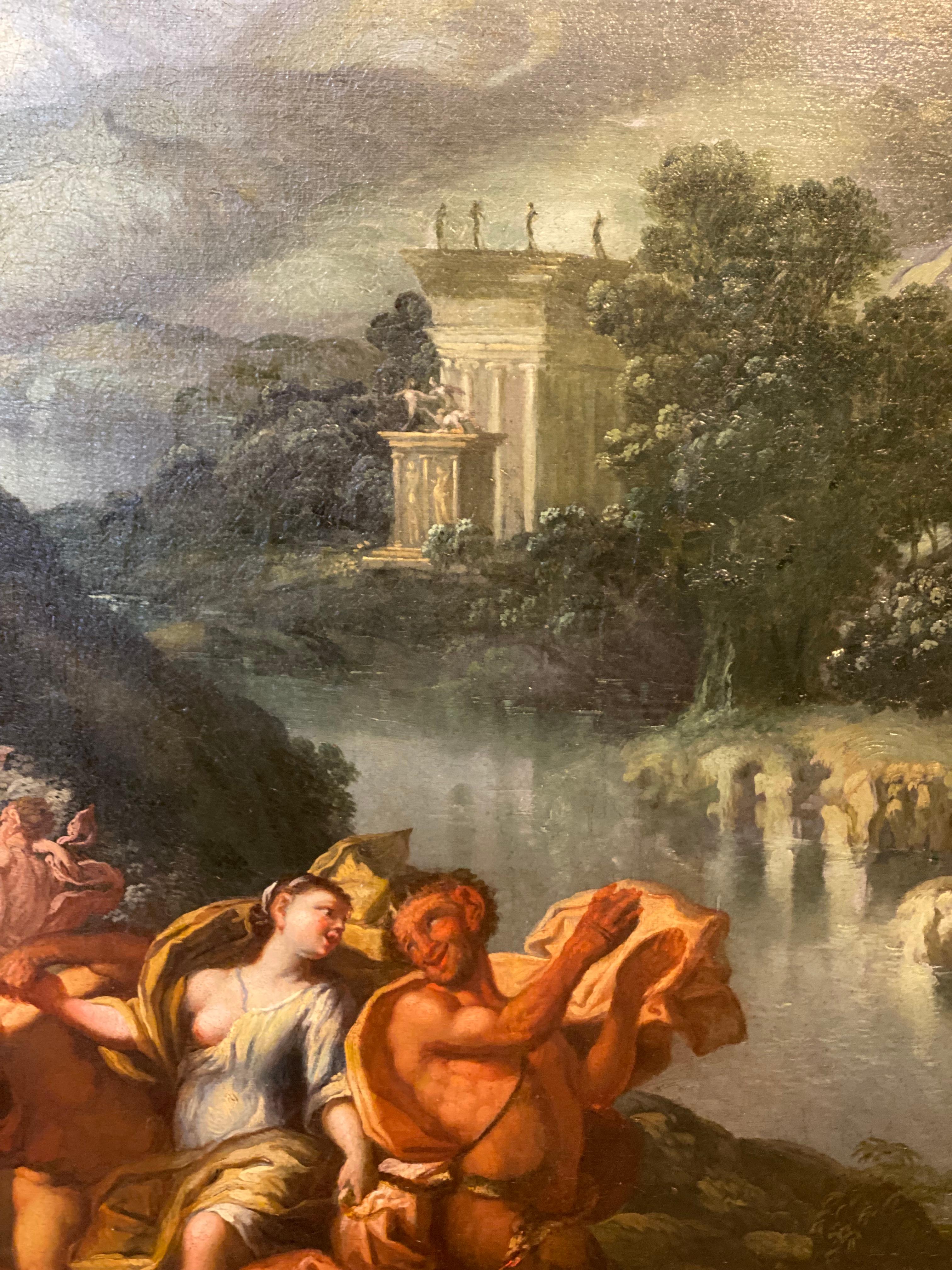 Remarquables peintures du 18e siècle Les noces de Bacchus et d'Ariane en vente 3