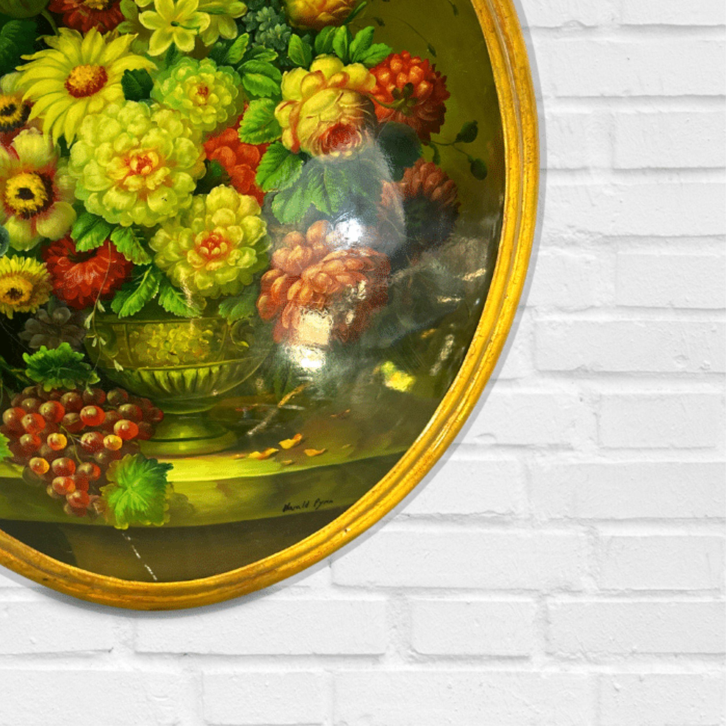 Ein üppiger Strauß pastellfarbener Blumen bricht aus der Vase hervor und ergießt sich anmutig über die Ränder in einer atemberaubenden Darstellung natürlicher Schönheit. Zarte Blütenblätter in sanften Rosa-, Blau- und Cremetönen vermischen sich,