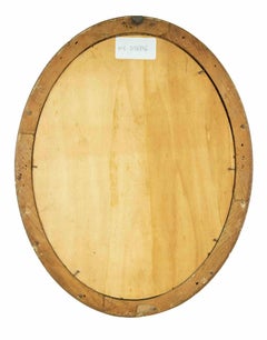 Oval Portrait - Oil on Canvas - Mid-20th Century