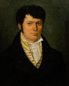 P. Wapp - Early 19th Century Oil, Portrait of a Young Gentleman
