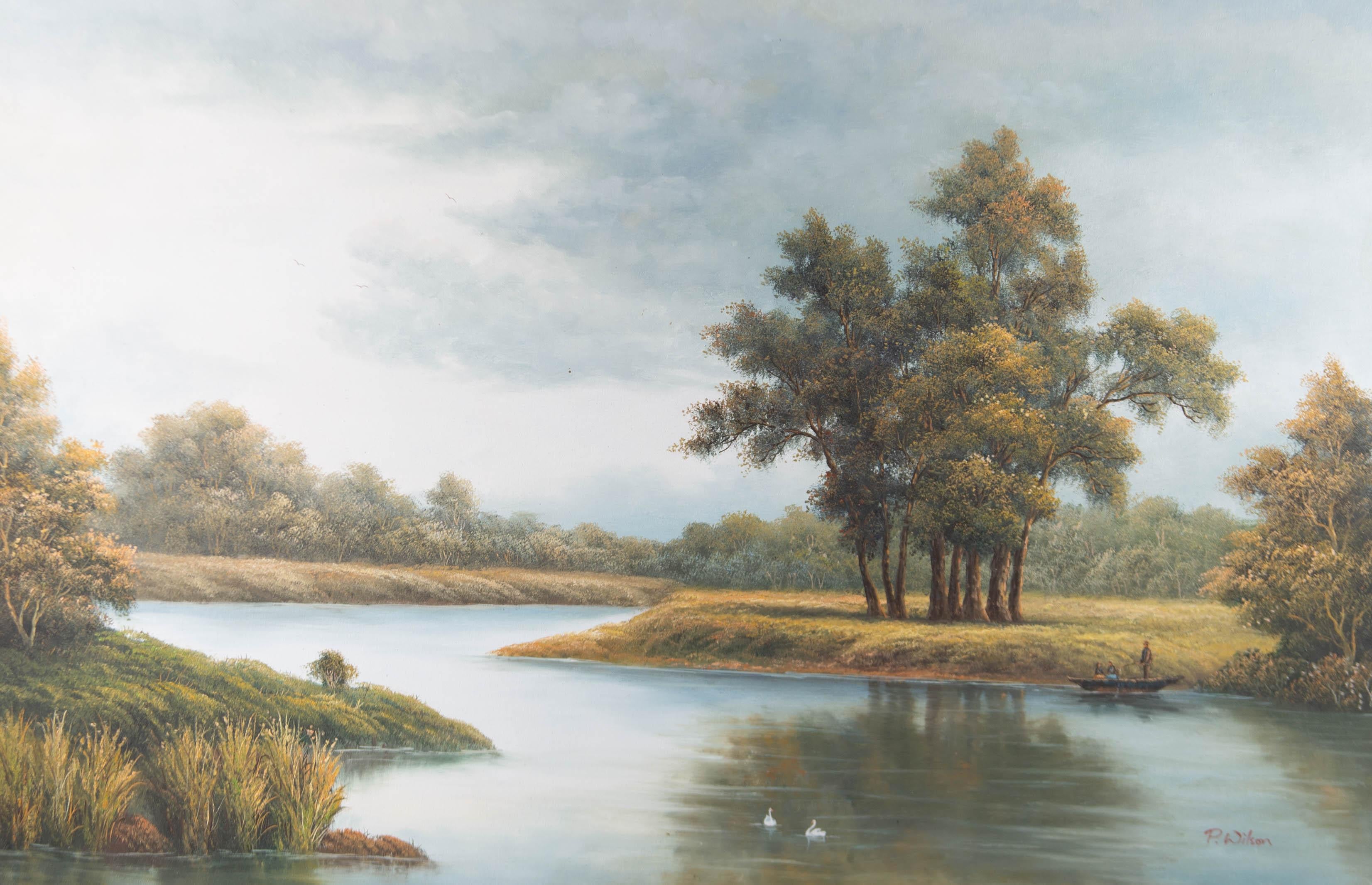 p wilson artist signature