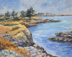 Pacific Grove - Coastal Seascape in Oil on Canvas