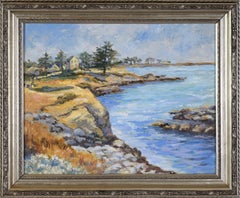 Pacific Grove - Coastal Seascape in Oil on Canvas