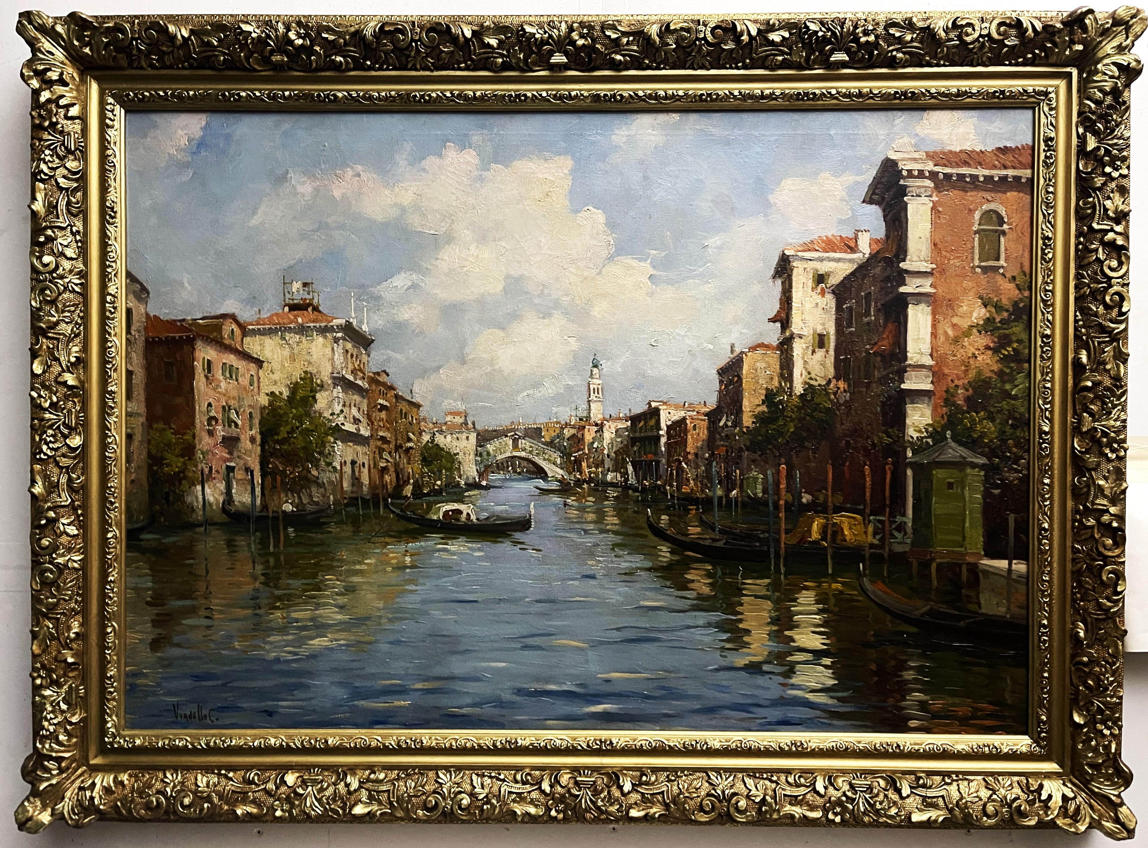 Padua Venecia. - Painting de Giovanni Vianello