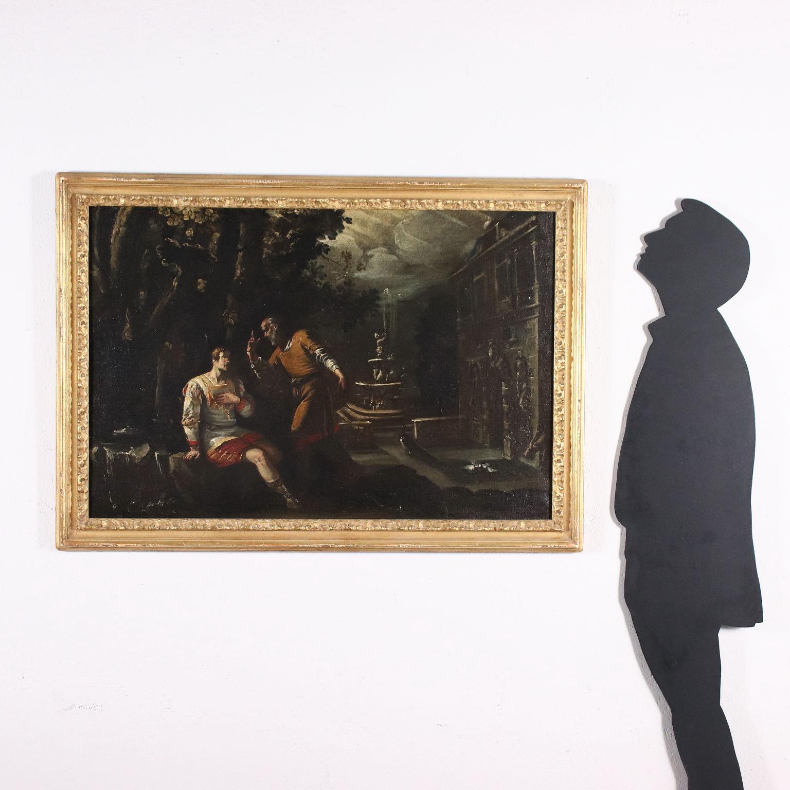 Dipinto a soggetto storico, XVII secolo - Painting di Unknown