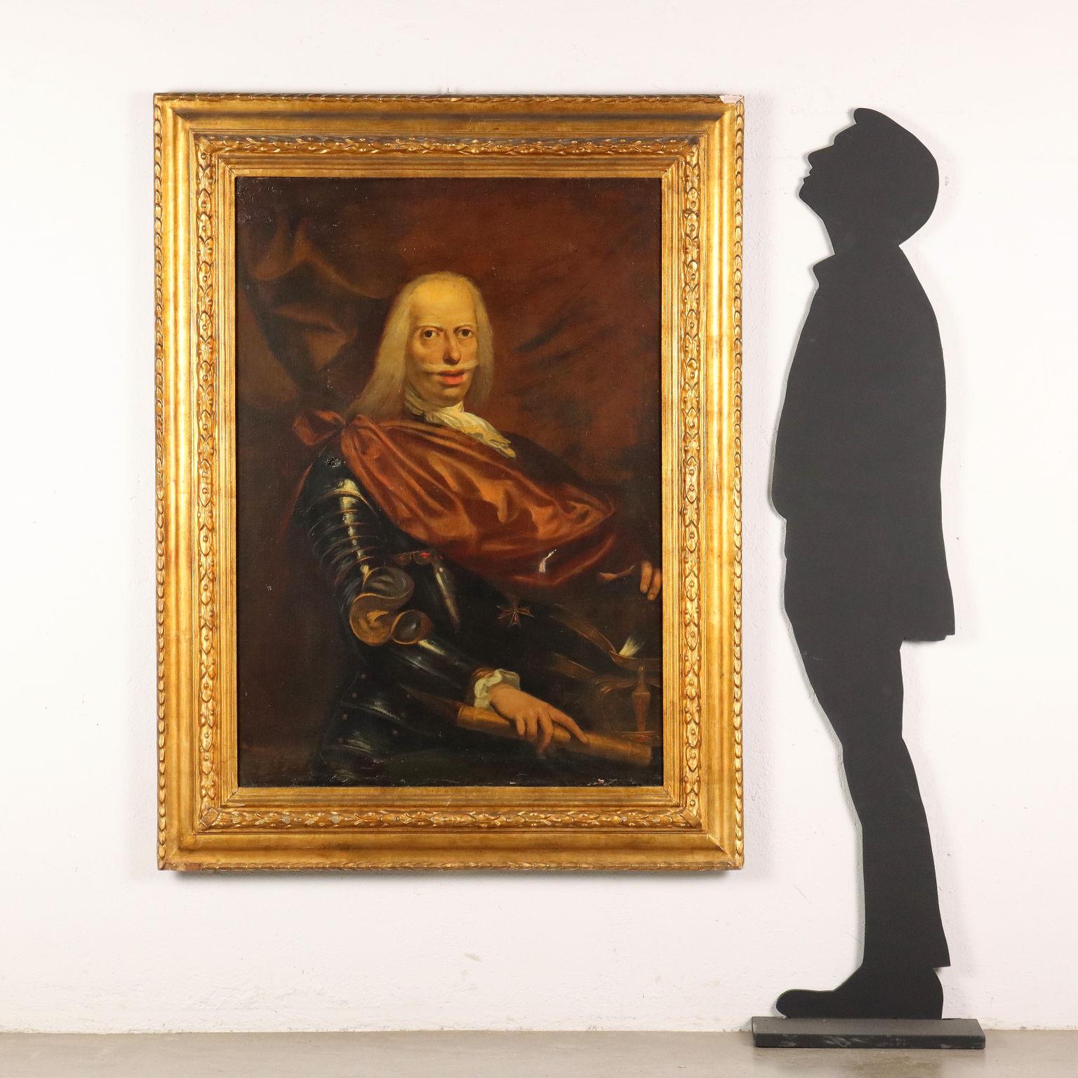 Ritratto dipinto del monarca asburgico, XVII secolo - Painting di Unknown
