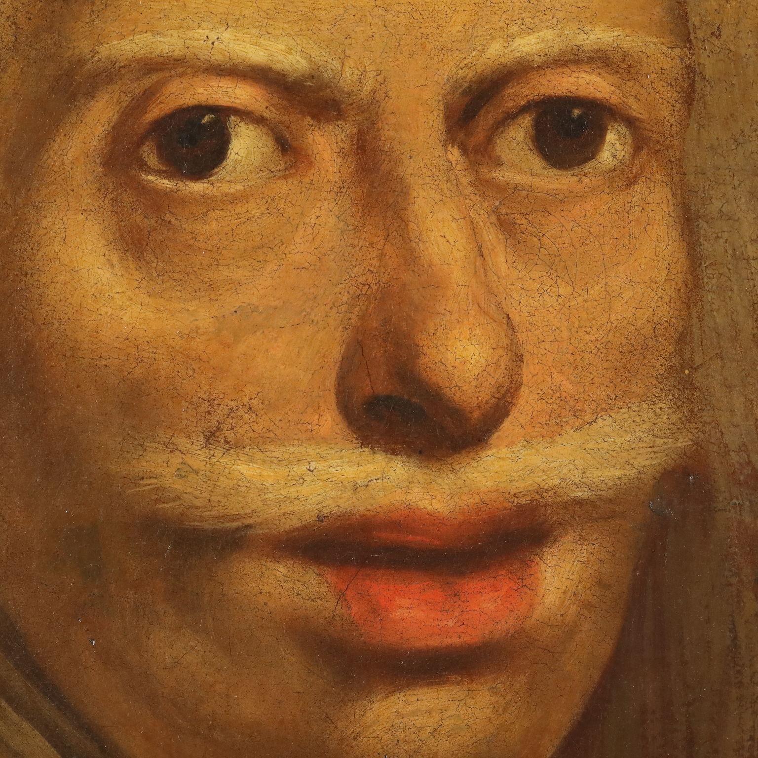 Ritratto dipinto del monarca asburgico, XVII secolo 1