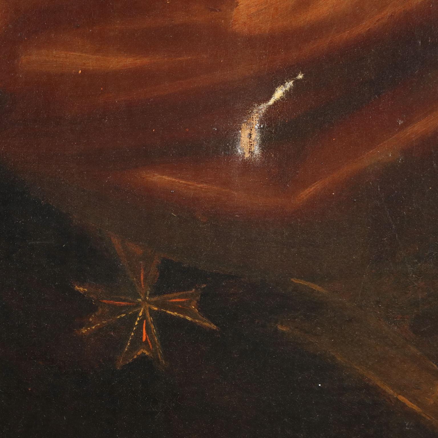 Ritratto dipinto del monarca asburgico, XVII secolo 5