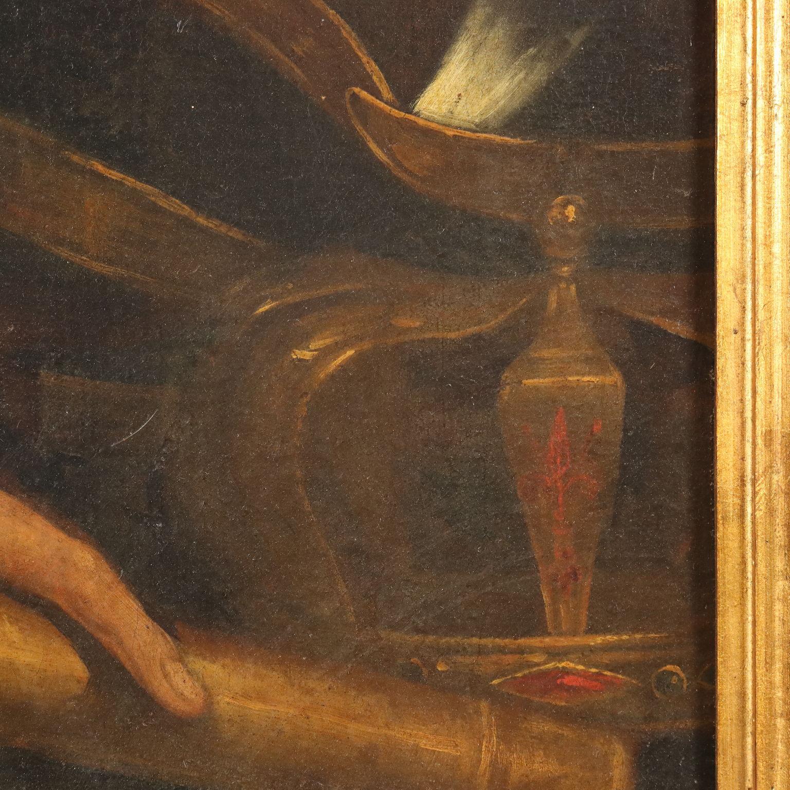Ritratto dipinto del monarca asburgico, XVII secolo 6