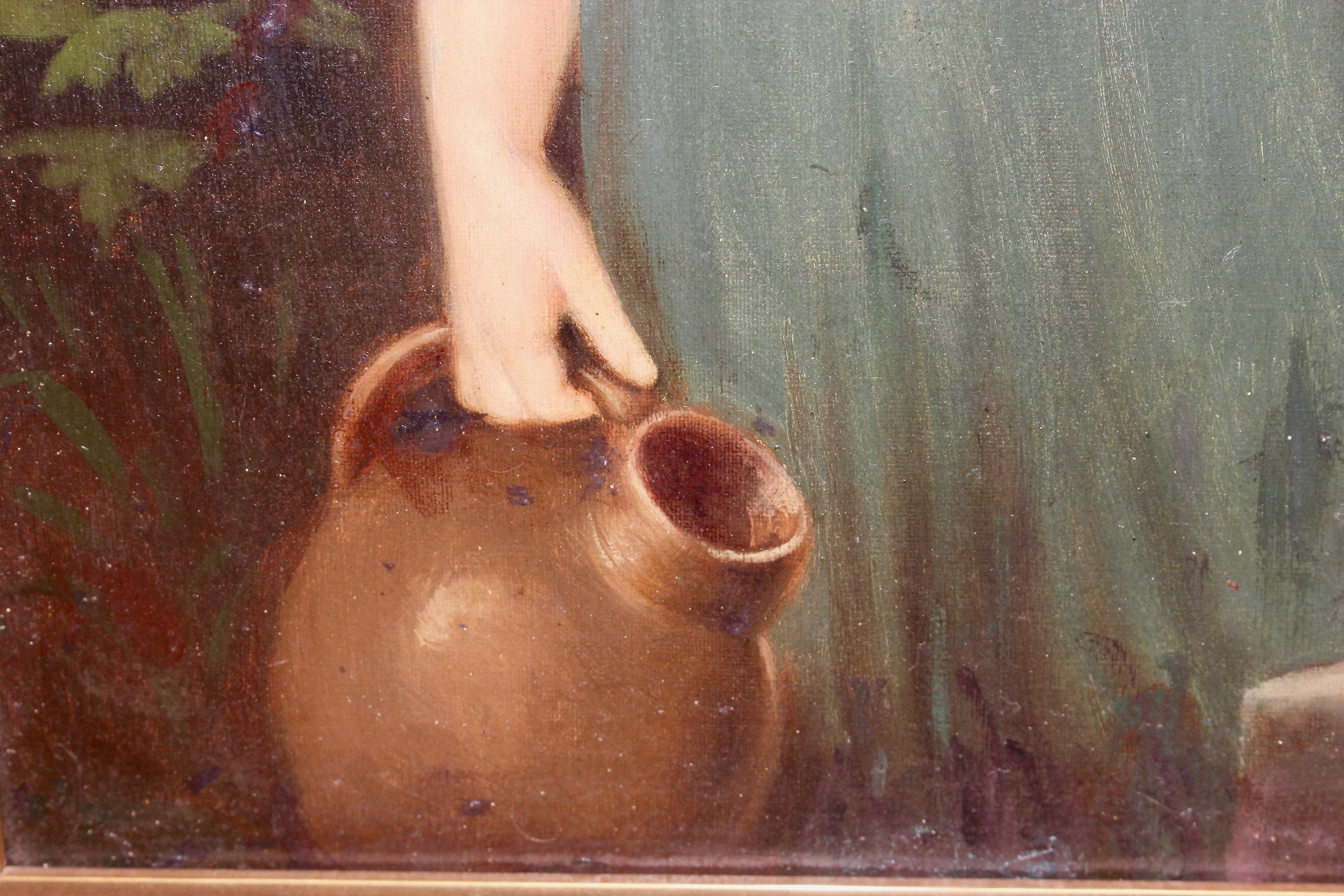 Peinture, 19e siècle, huile sur toile, 