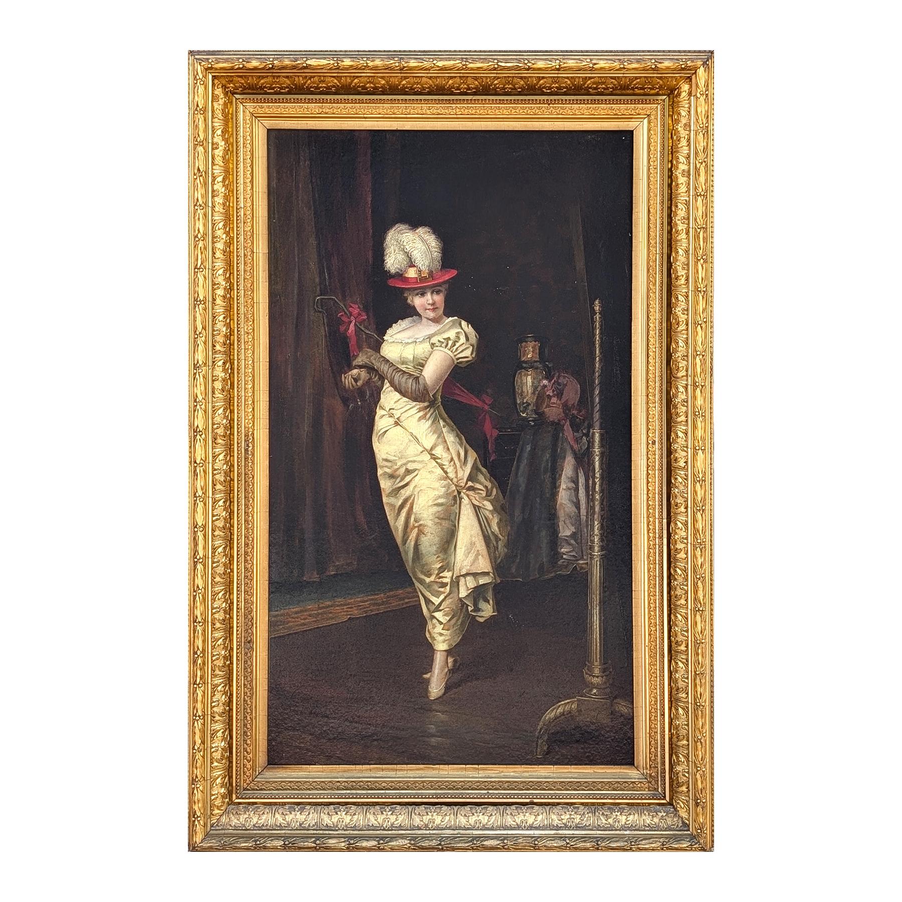 Gemälde nach 1890 Newsboy Tobacco 