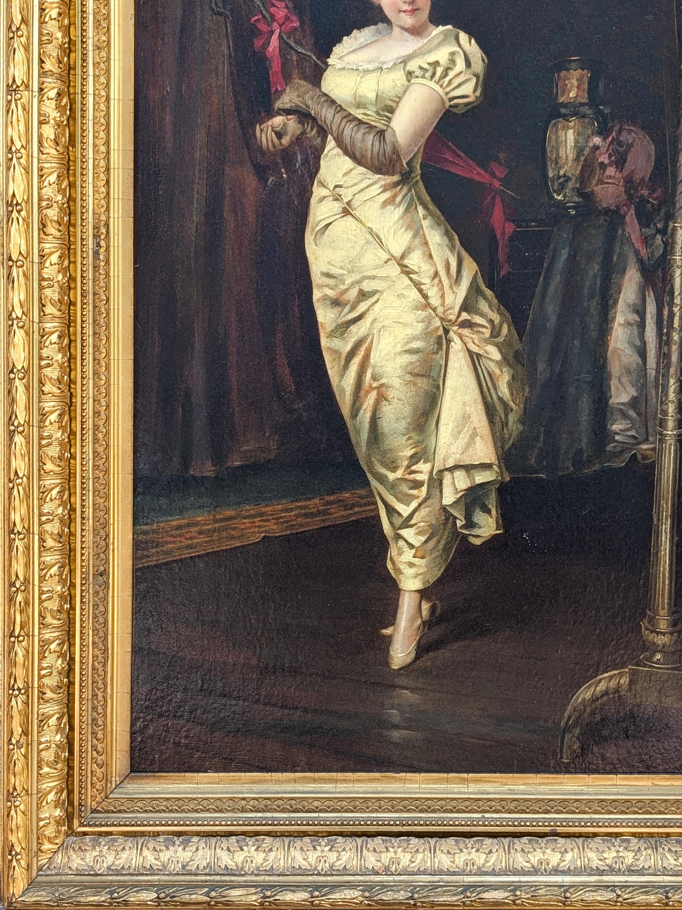 Gemälde nach 1890 Newsboy Tobacco 