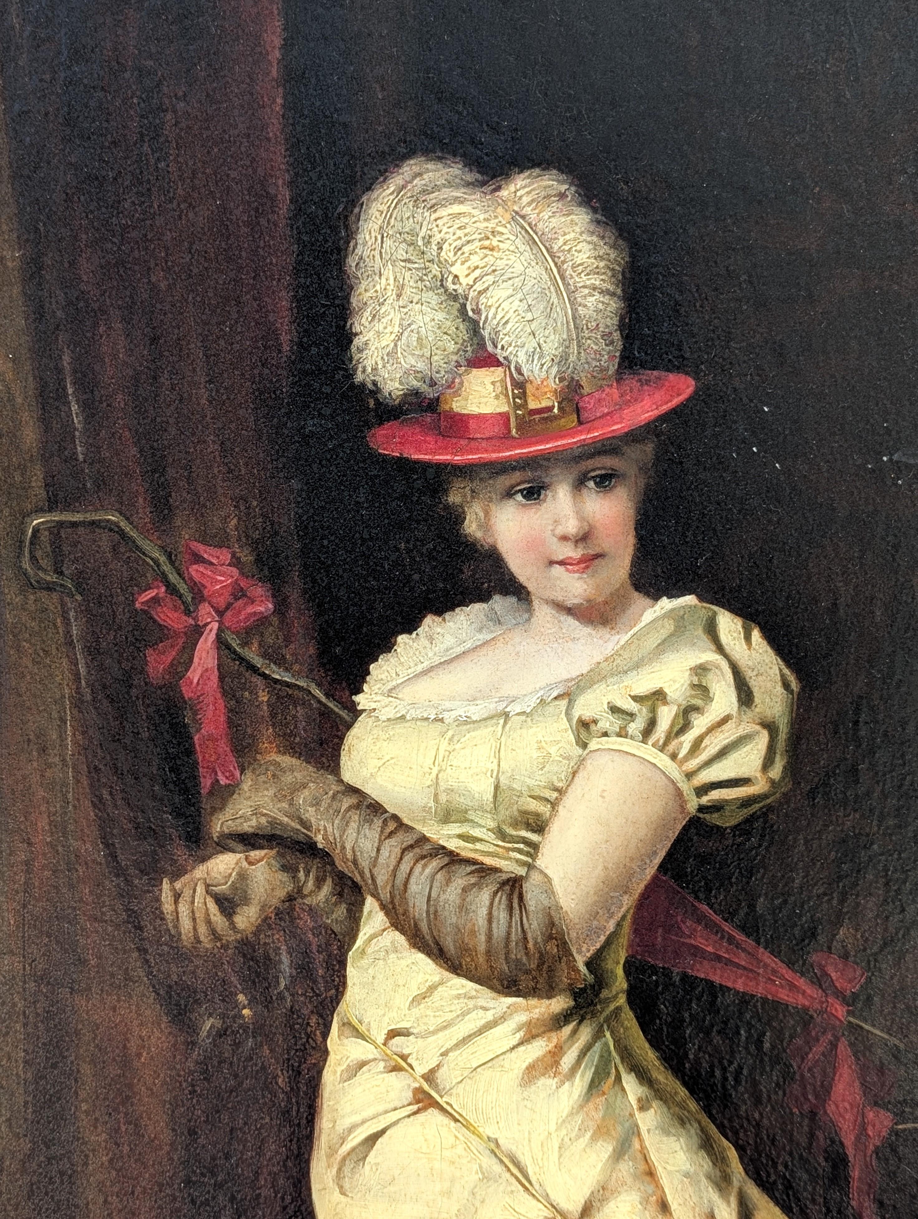 Gemälde nach 1890 Newsboy Tobacco 