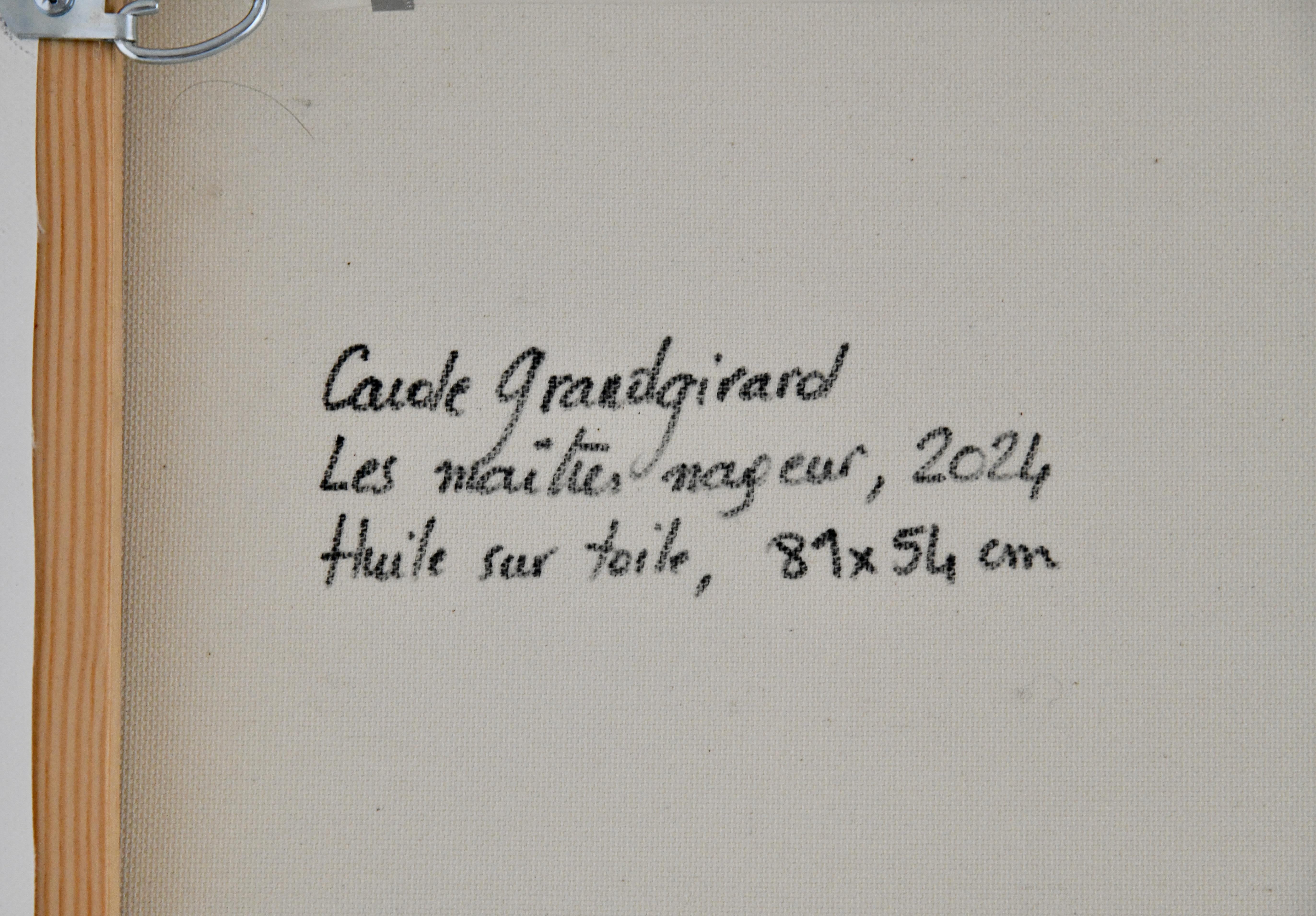 Malerei  Strand mit Lebensgefährten von Carole Grandgirard, Frankreich 2023. (Moderne), Painting, von Unknown